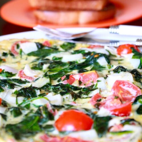 spinach omlette 2