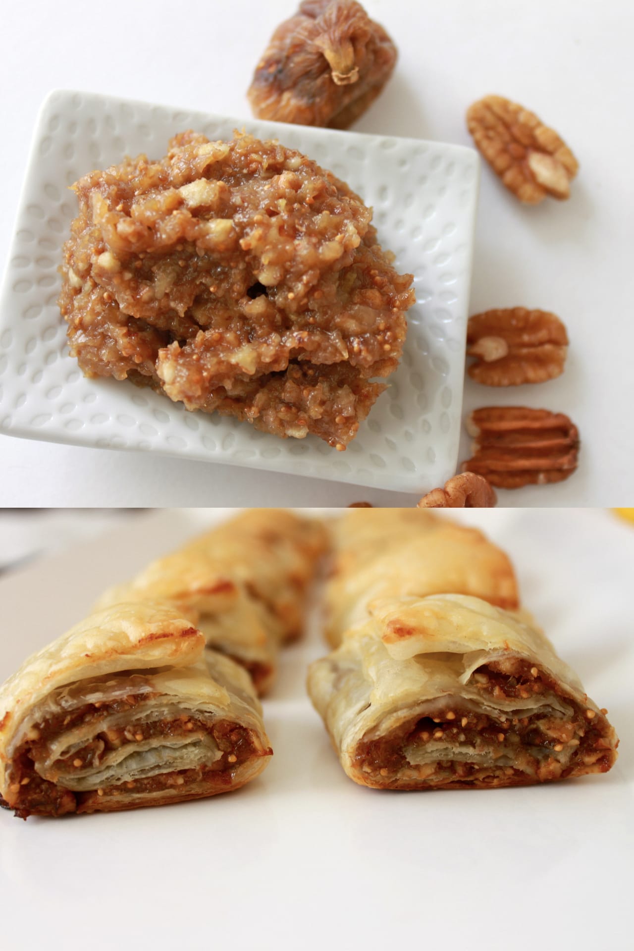 Dry Figs and Pecan Puff Rolls 3