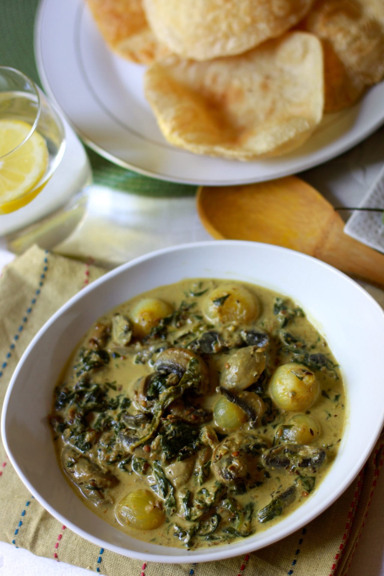 Spinach Mushroom 3