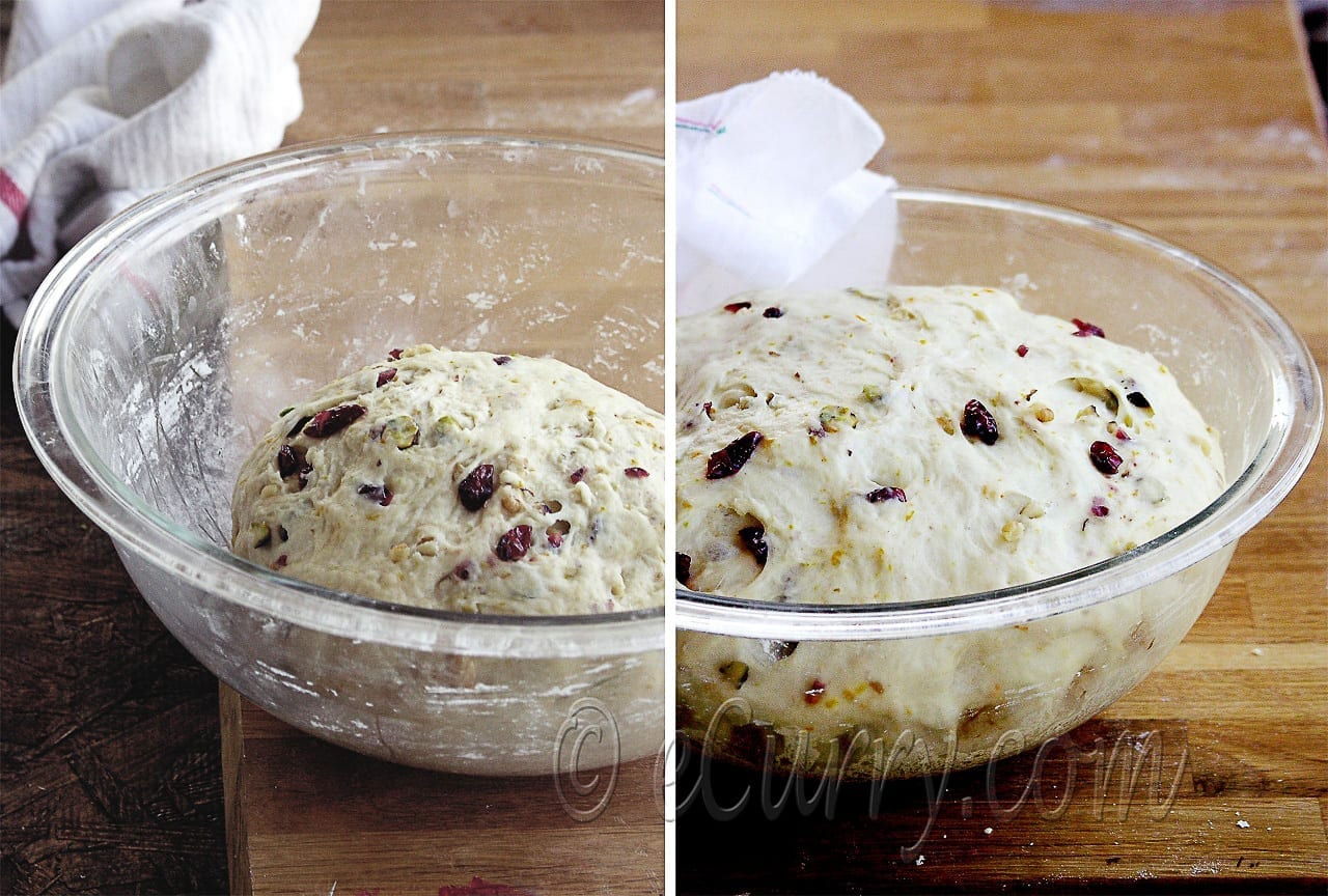 Spiced Cranberry and Nut Swirl Bread - Guest Post by Soma @ eCurry 9
