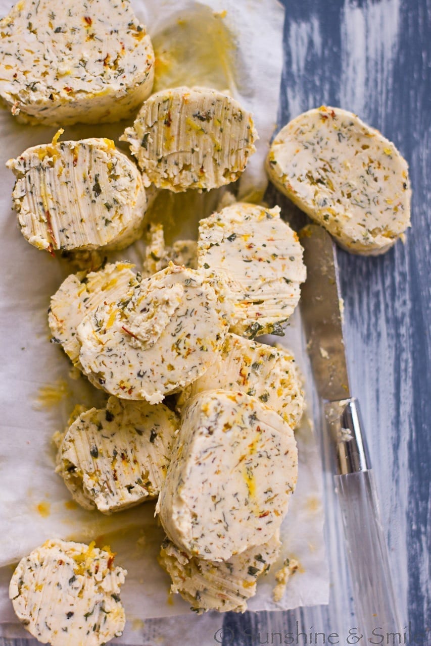 Saffron Compound Butter 4