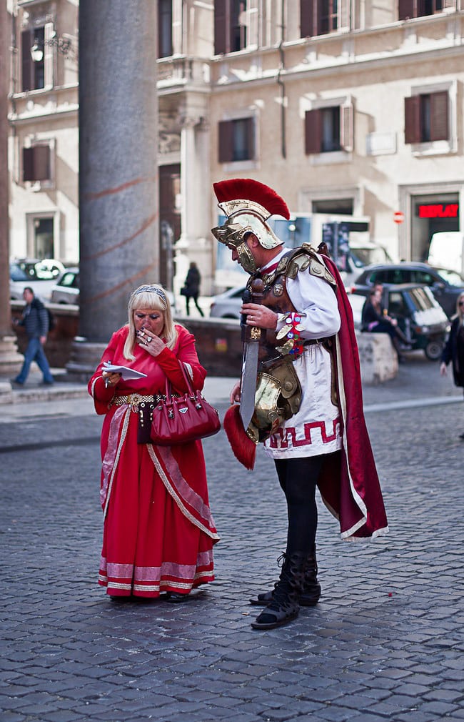 Visit to Rome : Sunshine and Smile