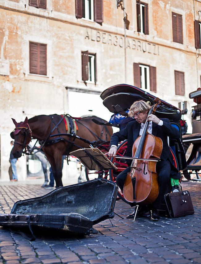 Visit to Rome : Sunshine and Smile