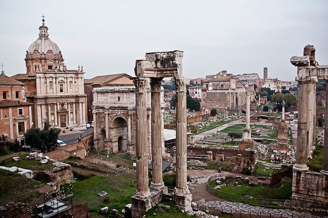 Visit to Rome : Sunshine and Smile