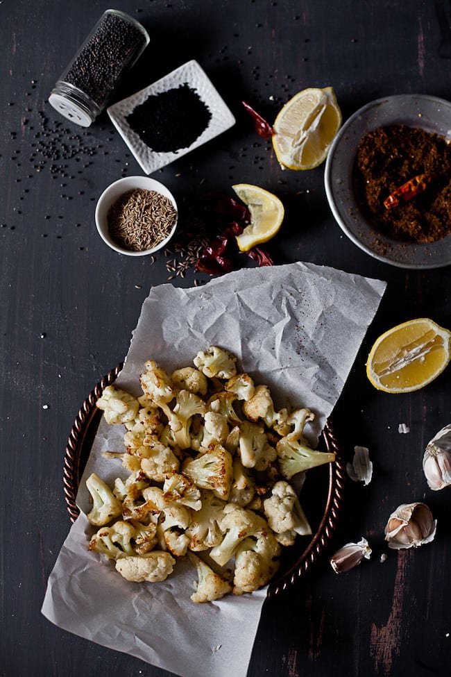 Ingredients for Cauliflower in pickled sauce