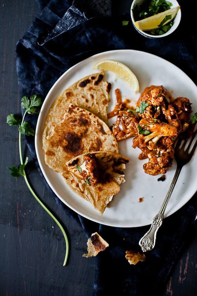 Achari Gobi - Cauliflower in pickled sauce