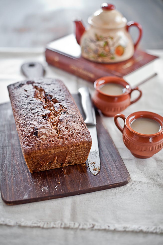 fruit and nut coffee cake @ Sunshine and Smile