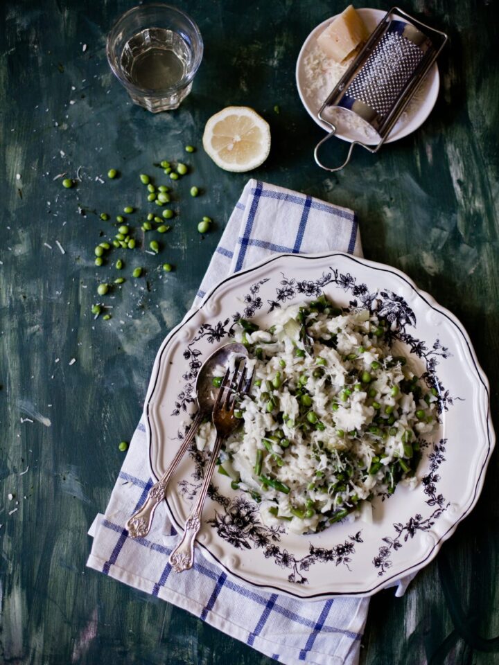 Peas and Asparagus Risotto | Playful Cooking