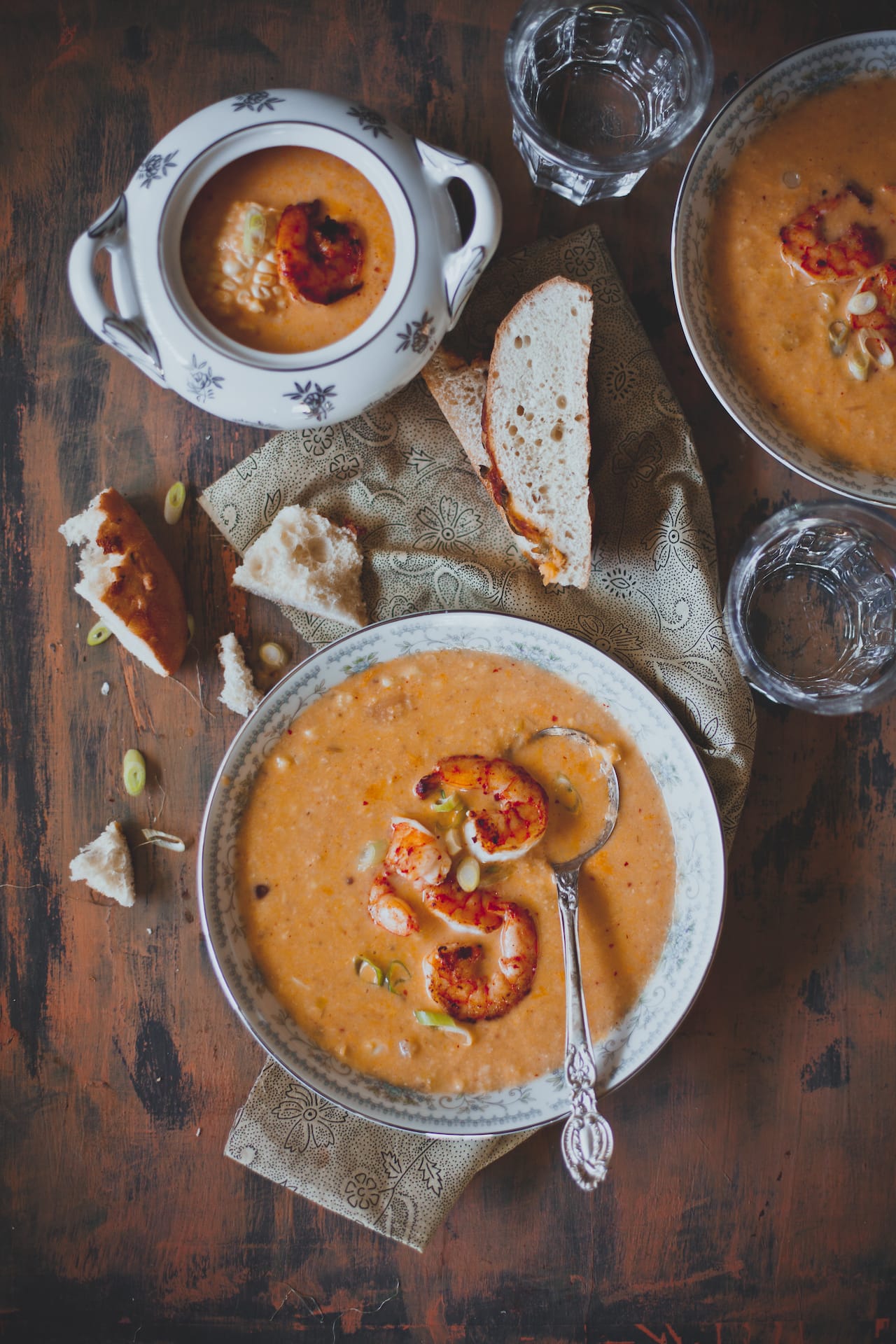 Spicy Shrimp Corn Chowder | Playful Cooking