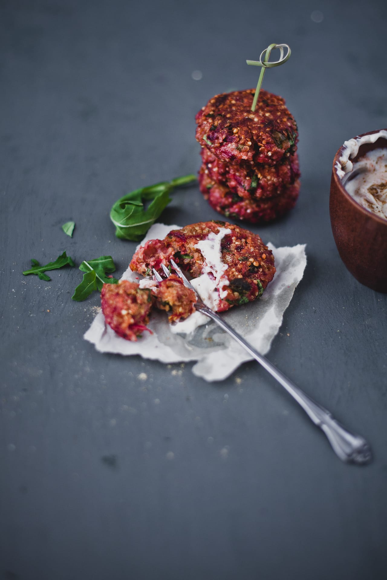 Beetroot Quinoa Patties | Playful Cooking