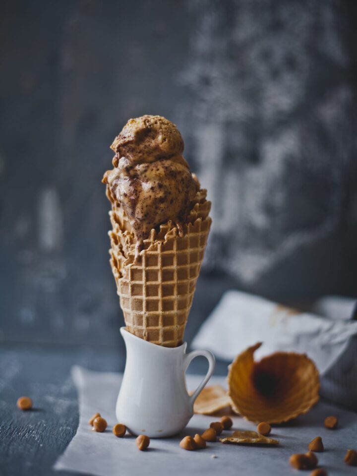 Chocolate Cake Butterscotch Ice Cream | Playful Cooking