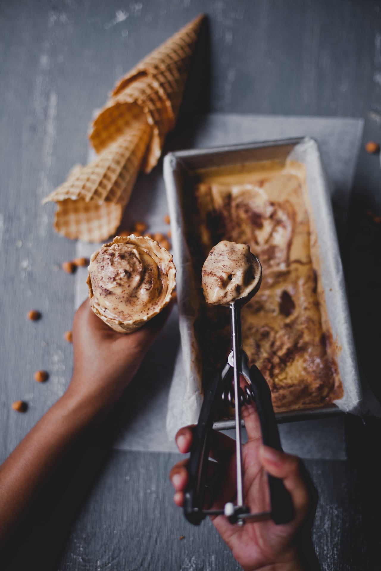 Chocolate Cake Butterscotch Ice Cream | Playful Cooking