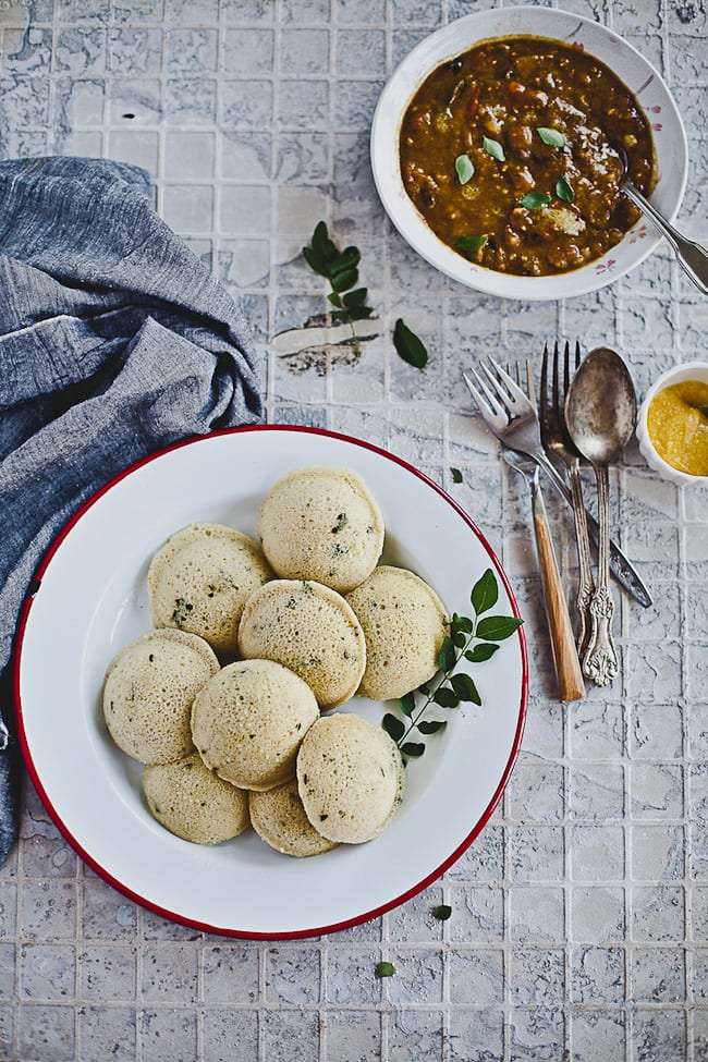 Rava Idli - Steamed Semolina Cake | Playful Cooking