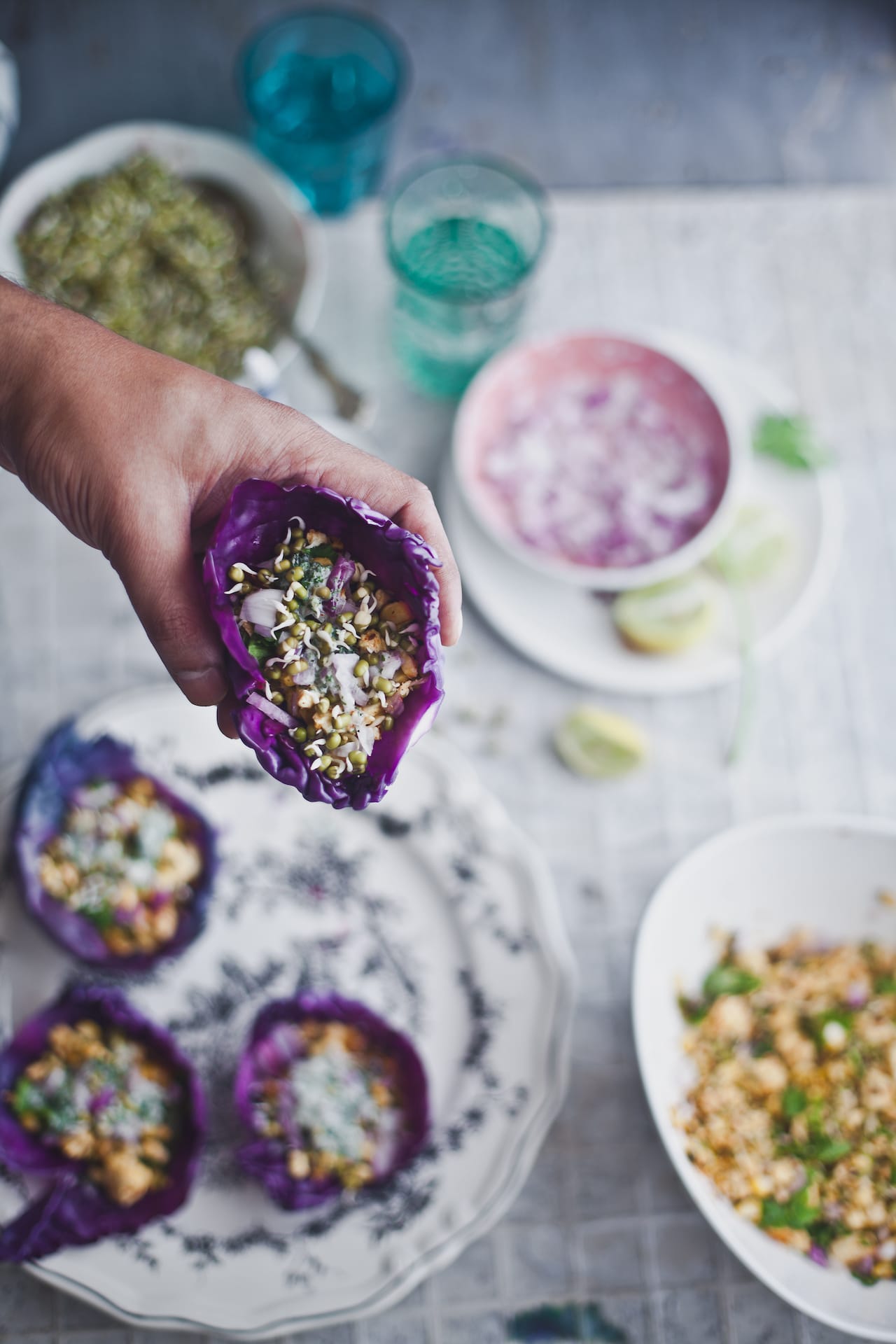 Paneer Corn Cabbage Cups | Playful Cooking