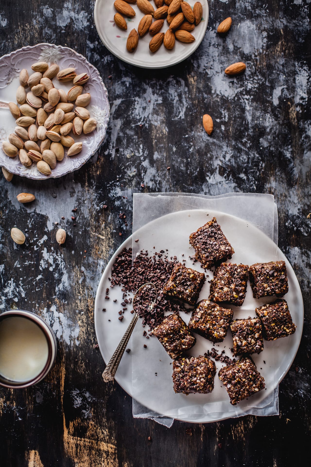 Date And Nuts Energy Bars With Cocoa Nibs Playful Cooking