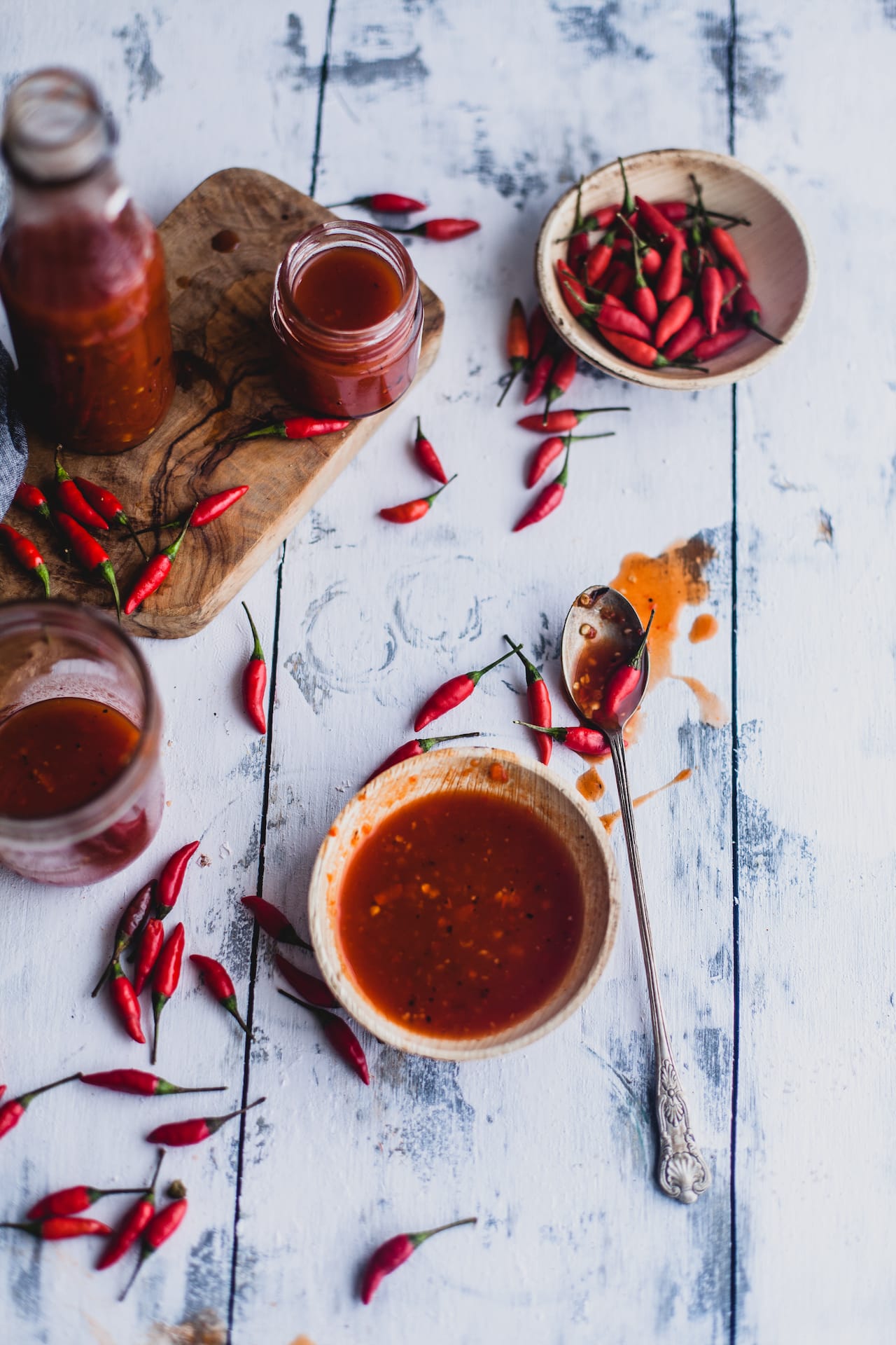 Bird Eye Chili Zesty Hot Sauce | Playful Cooking