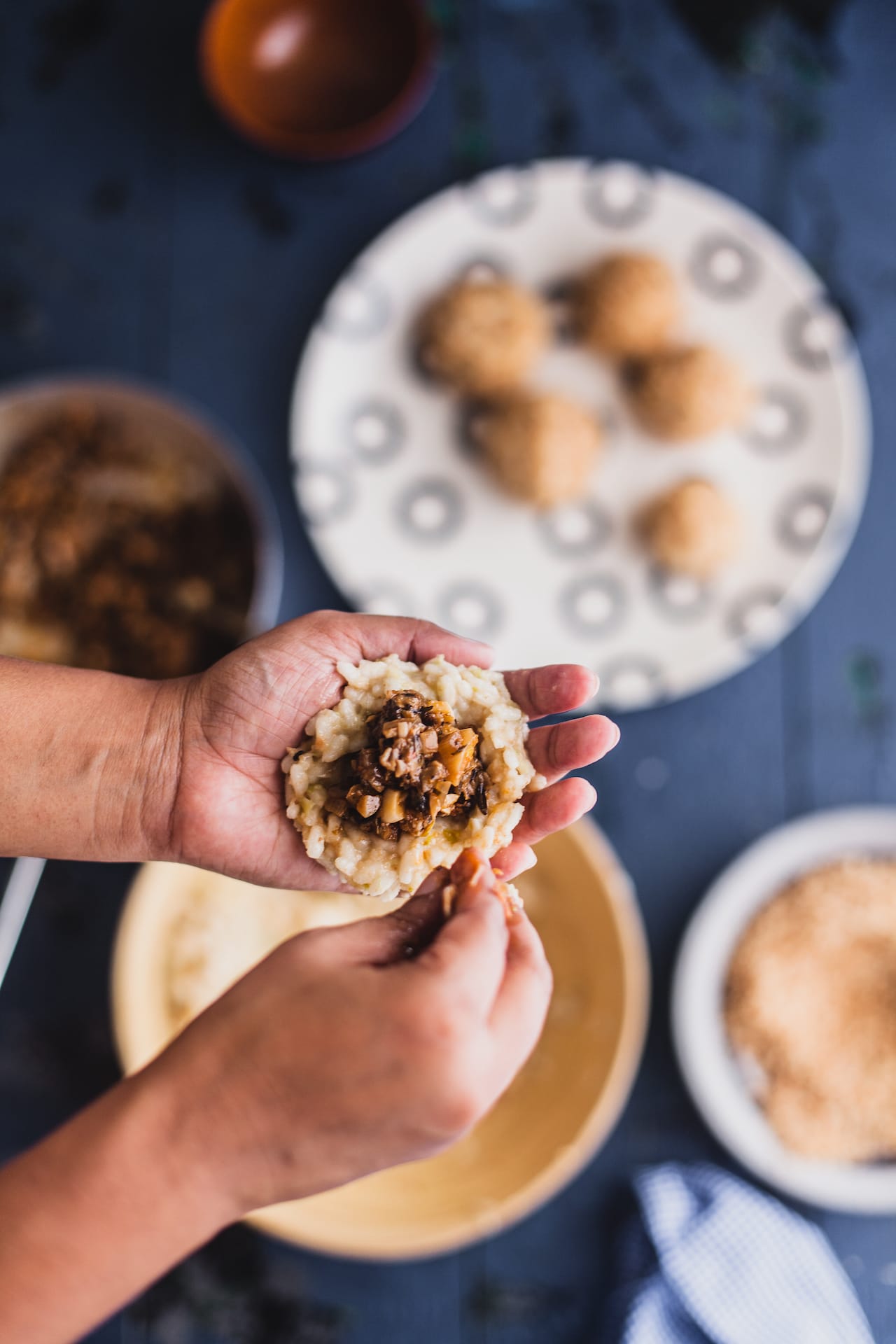 Mushroom Arancini | Playful Cooking