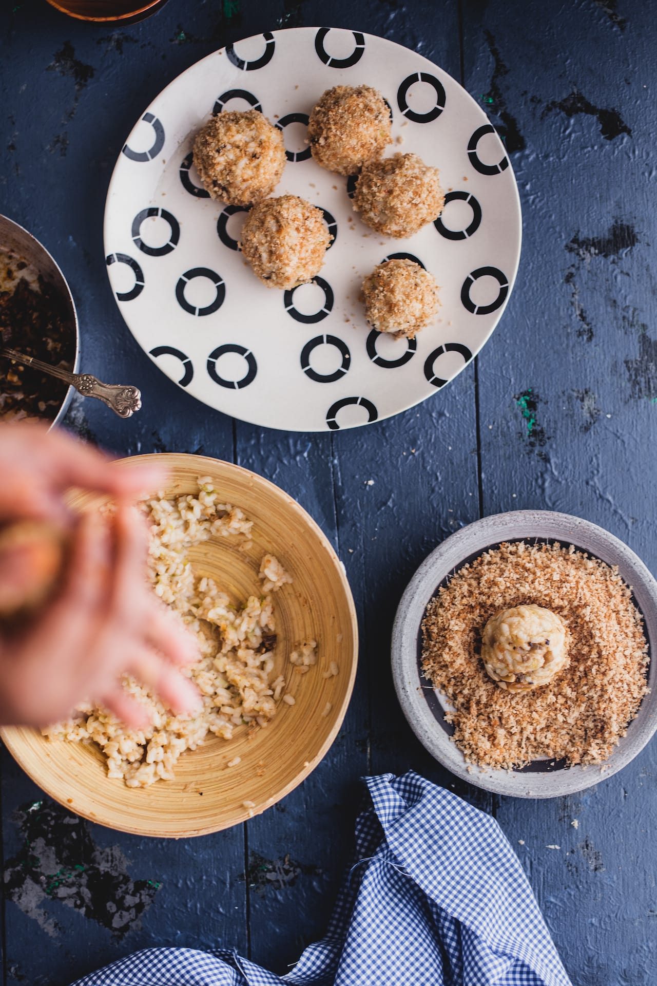 Mushroom Arancini | Playful Cooking