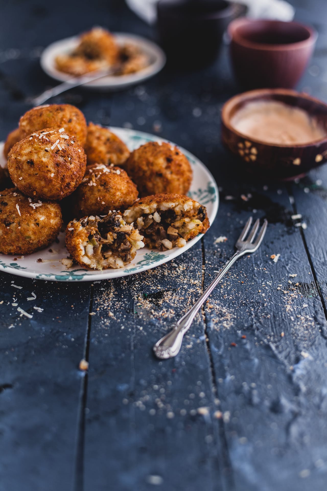 Mushroom Arancini | Playful Cooking