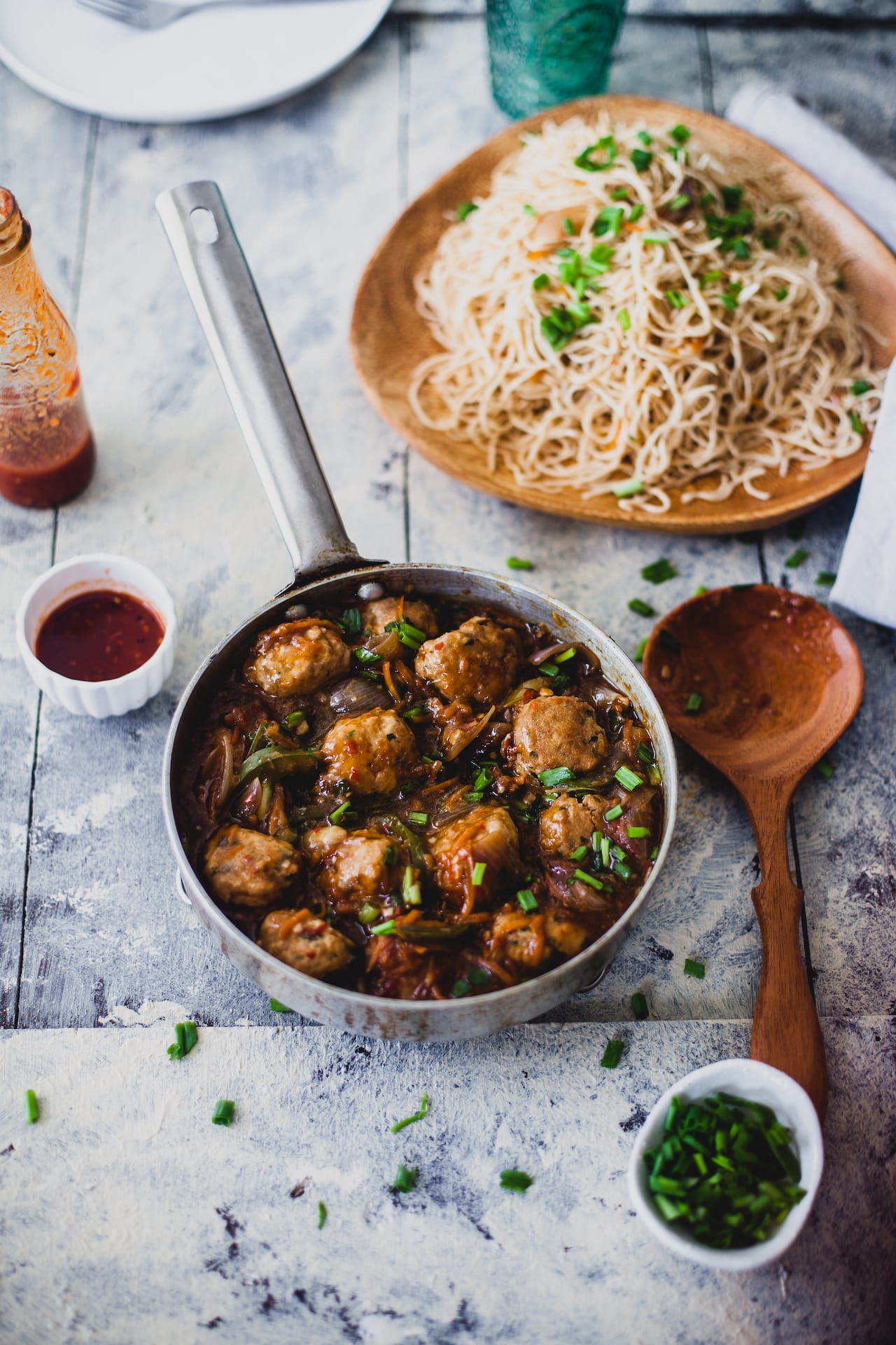 Meat Balls In Hot Garlic Sauce | Playful Cooking