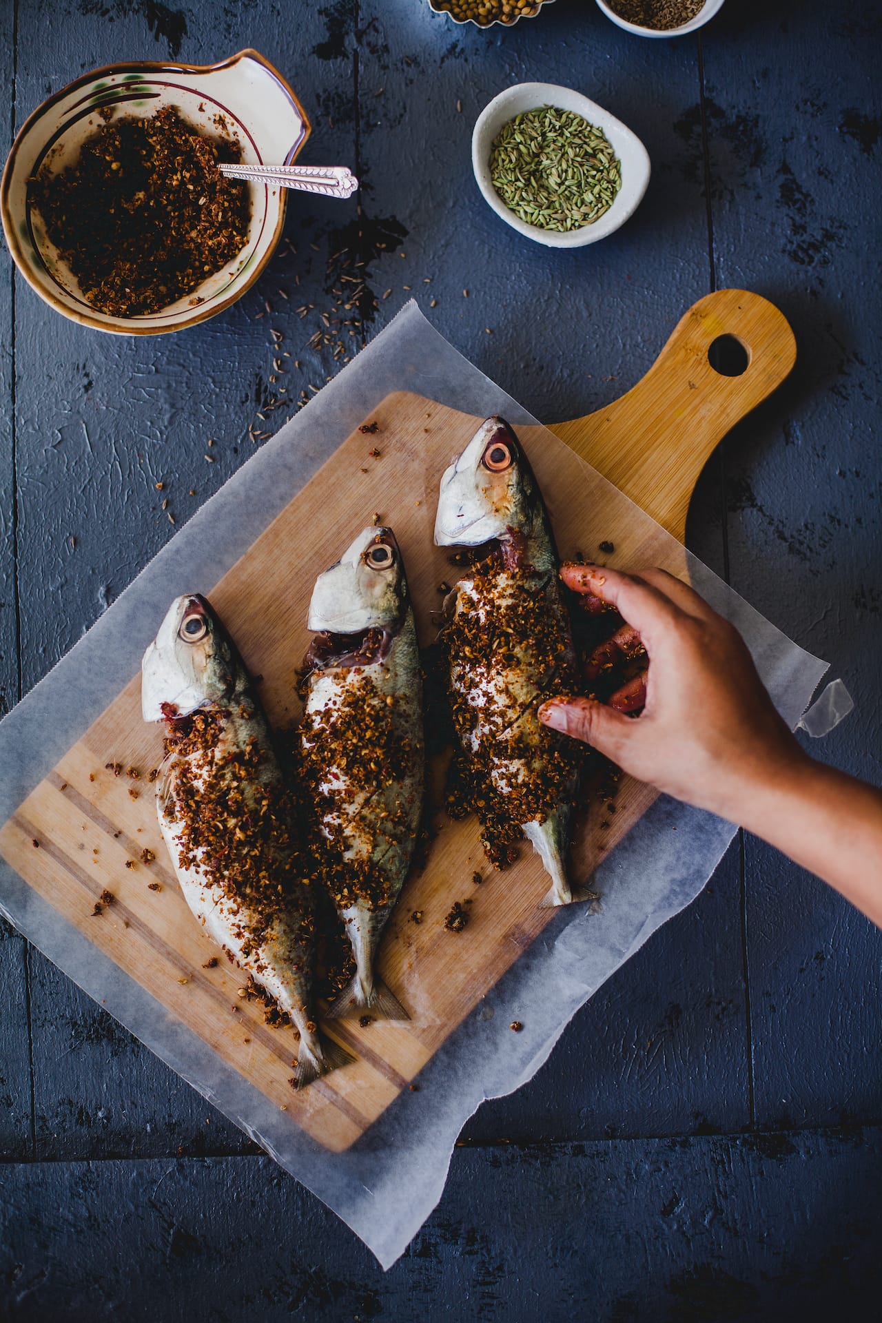 Spicy Mackerel Raw Papaya Salad| Playful Cooking