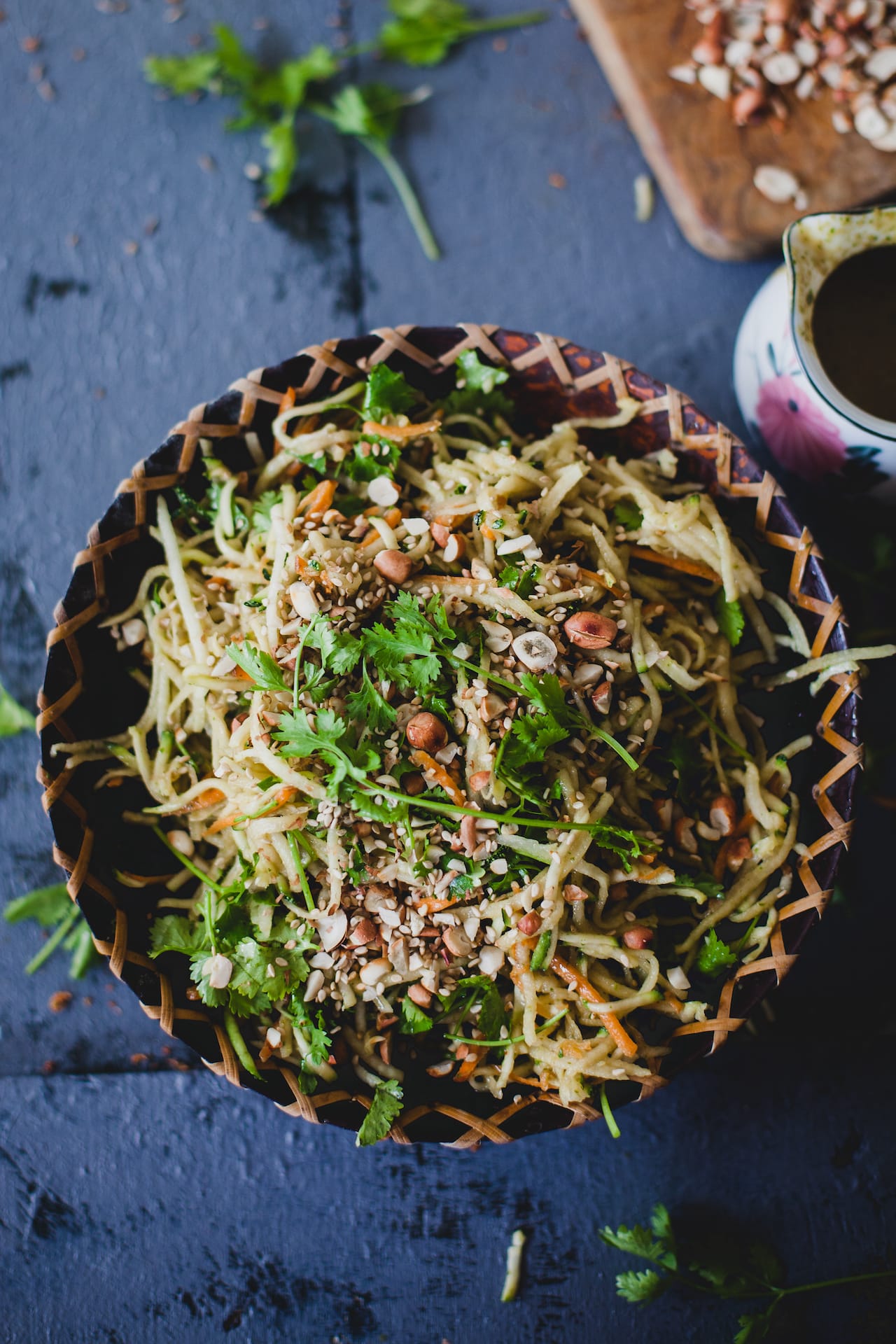 Spicy Mackerel Raw Papaya Salad| Playful Cooking