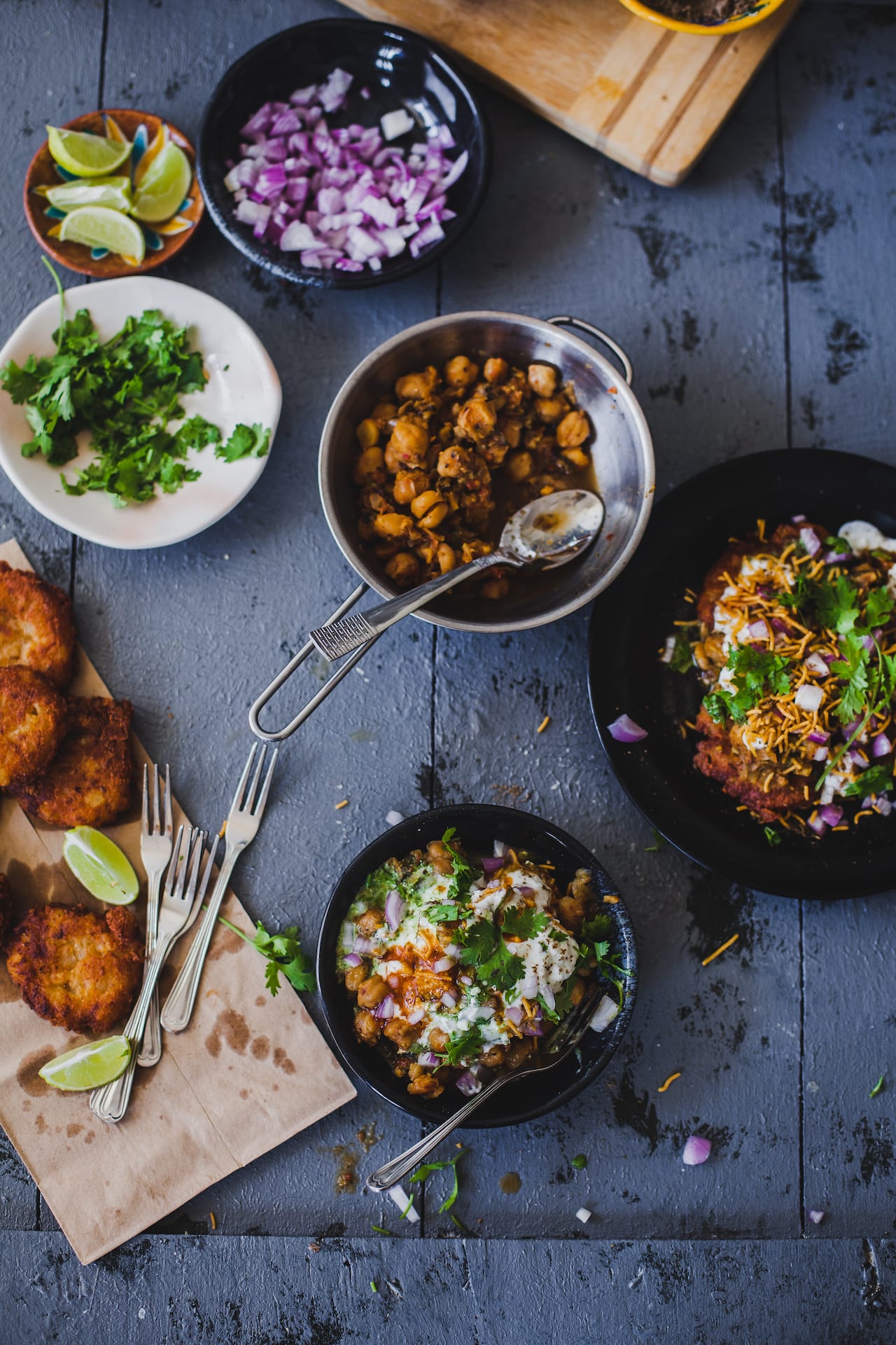 Aloo Tikki Chaat | Playful Cooking