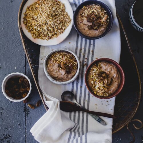Dates And Oats Pudding | Playful Cooking