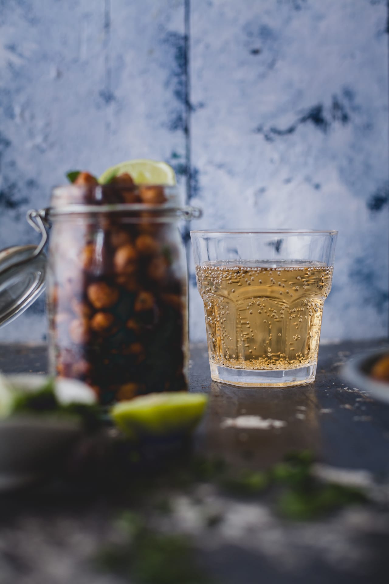 Garlic Chili Roasted Chickpeas | Playful Cooking