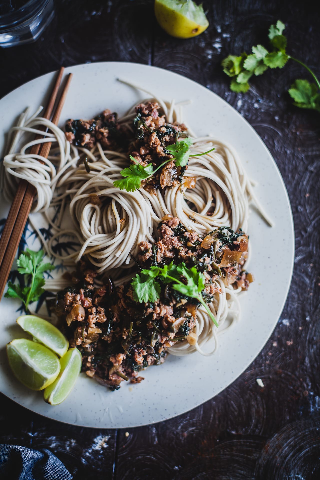 Spinach Chicken Soba Noodle | Playful Cooking