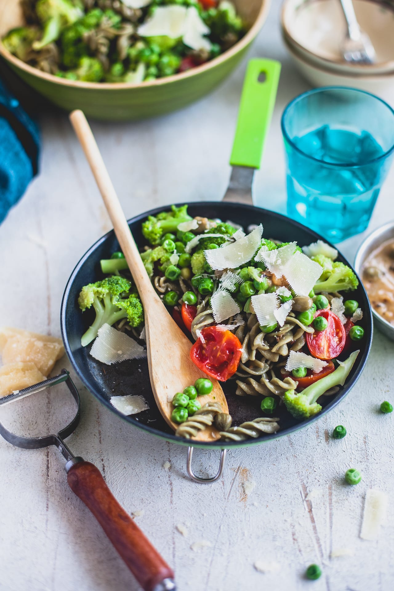 Green Summer Pasta | Playful Cooking