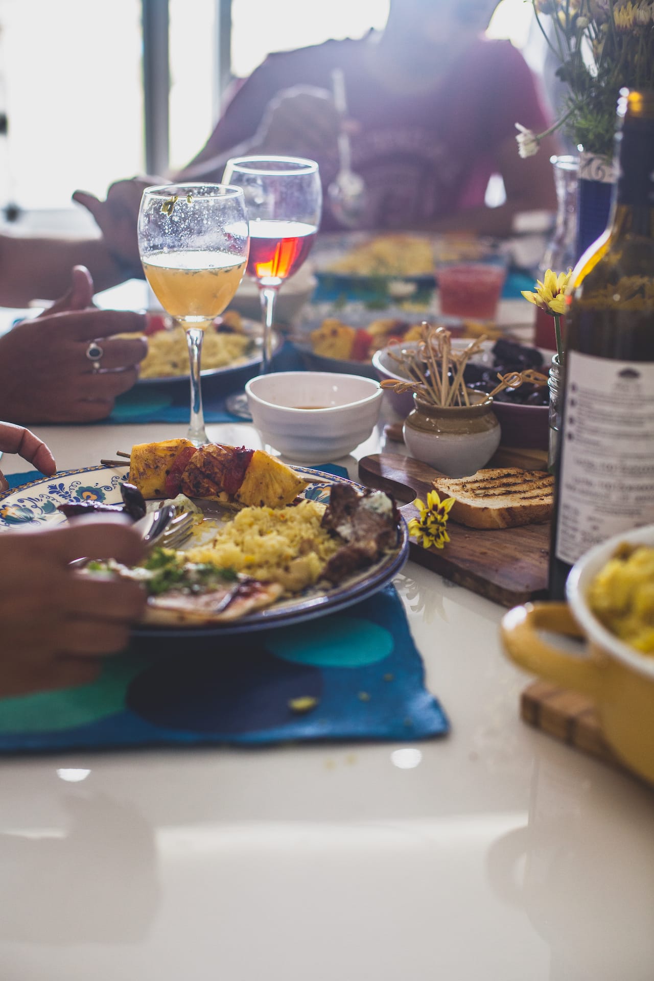 Summer Brunch Spread With Big Banyan Wine | Playful Cooking