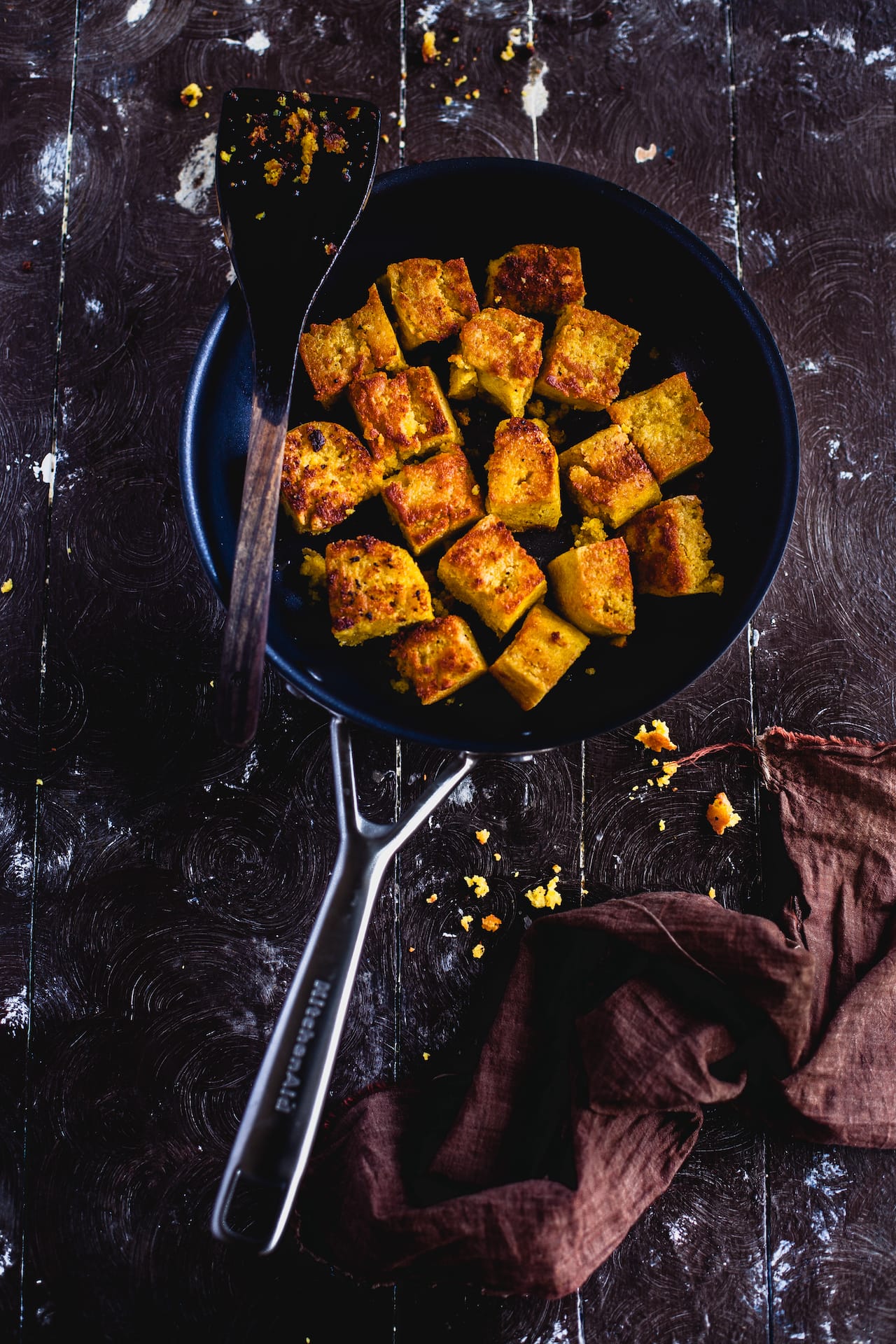Besan Ki Sabzi (Chickpea Cake Stir Fry) | Playful Cooking