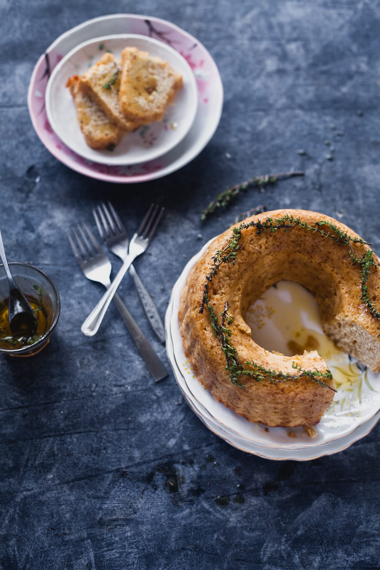 Honey and Thyme Bundt Cake | Playful Cooking
