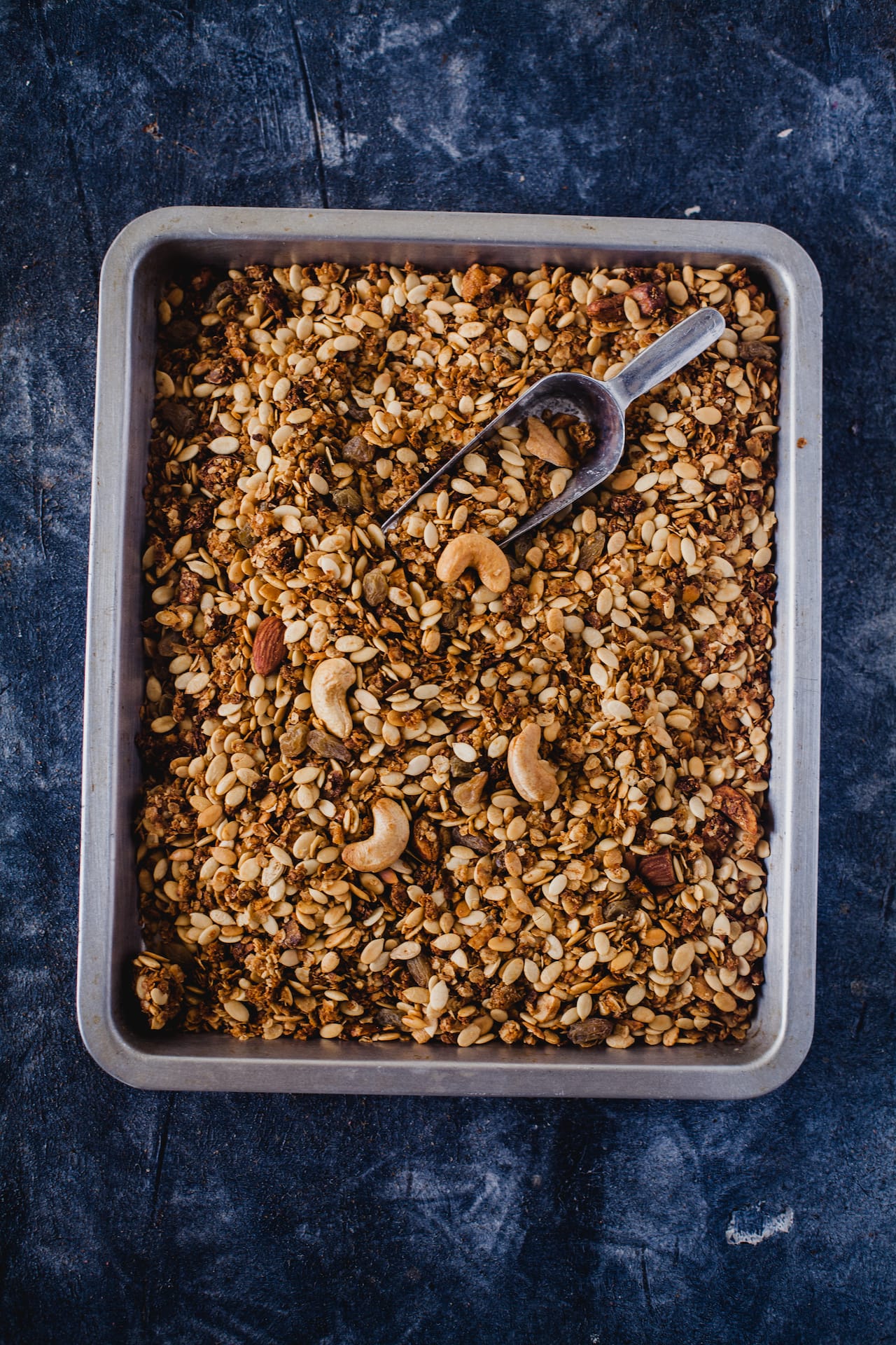 Jaggery Melon Seeds Nuts Granola | Playful Cooking