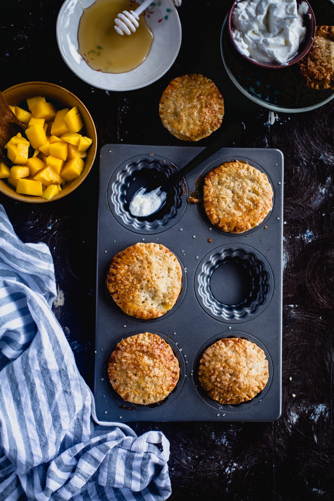 Mango Mini Pies | Playful Cooking