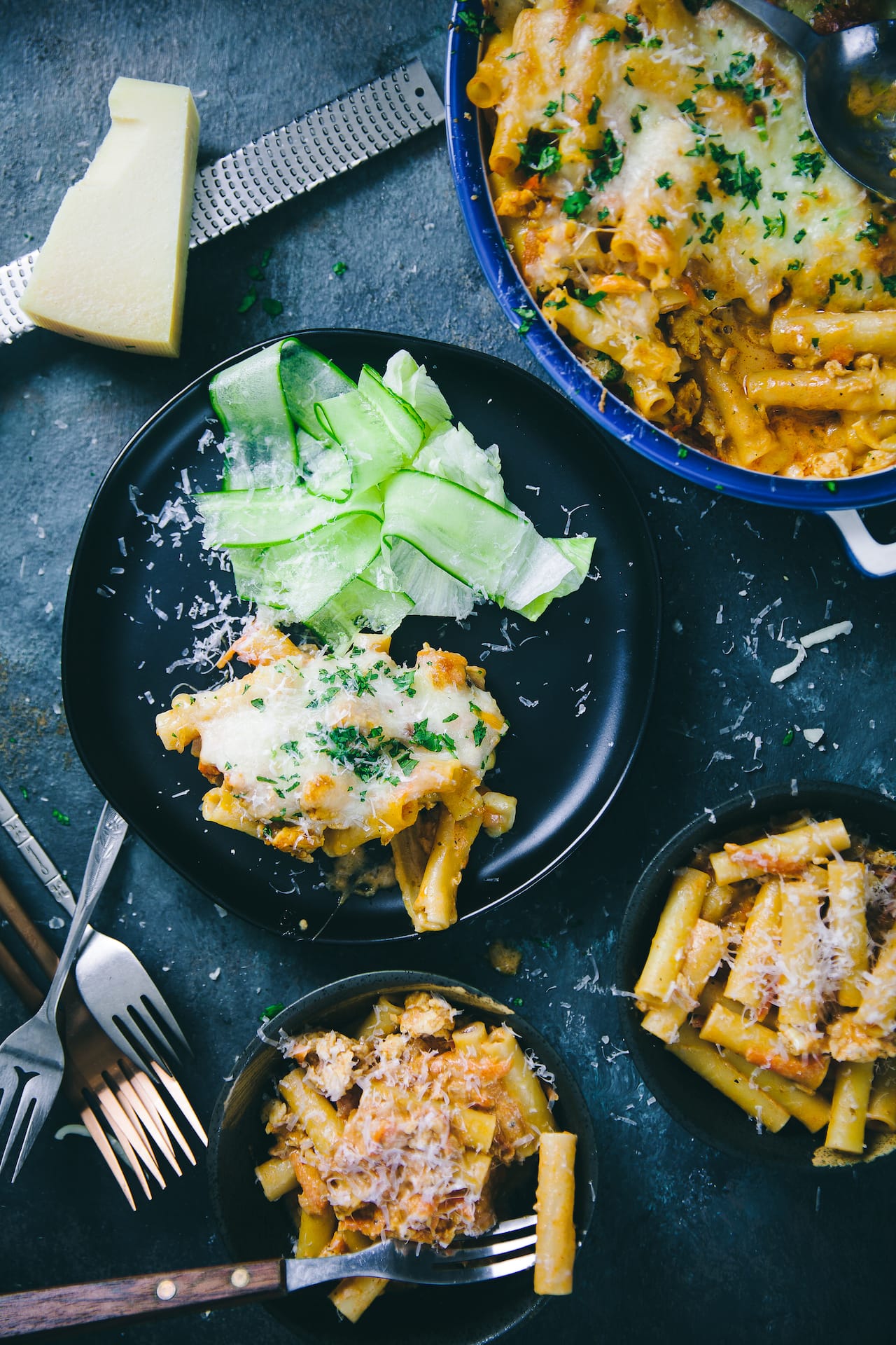 Chicken Bolognese Baked Ziti Playful Cooking