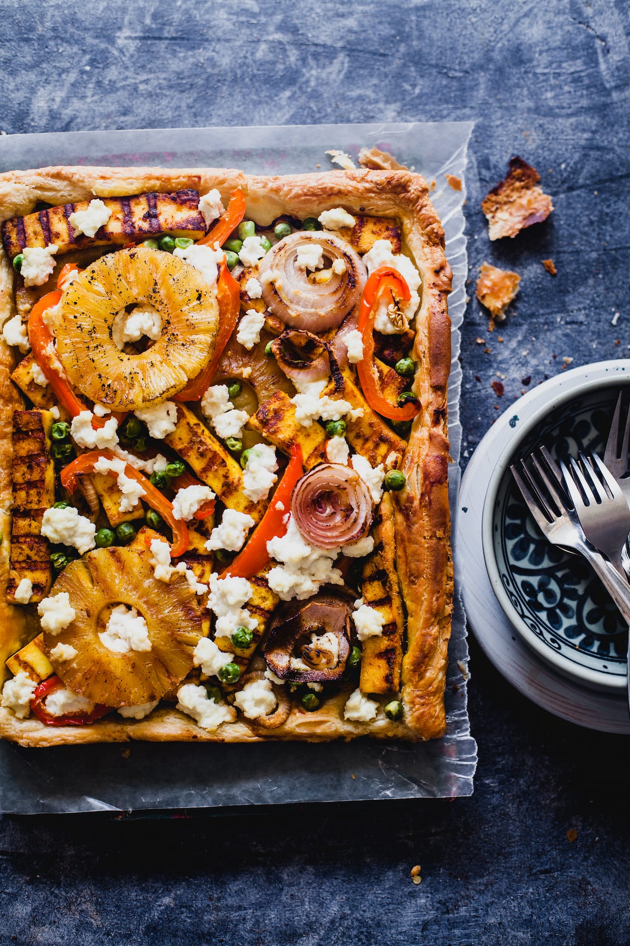 Grilled Paneer Pineapple Tart Playful Cooking Grilled Paneer Pineapple Tart Playful Cooking