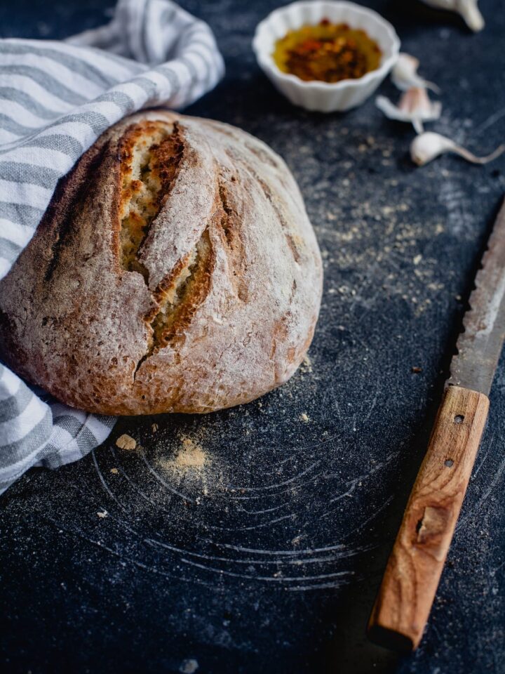 Rustic White Bread | Playful Cooking