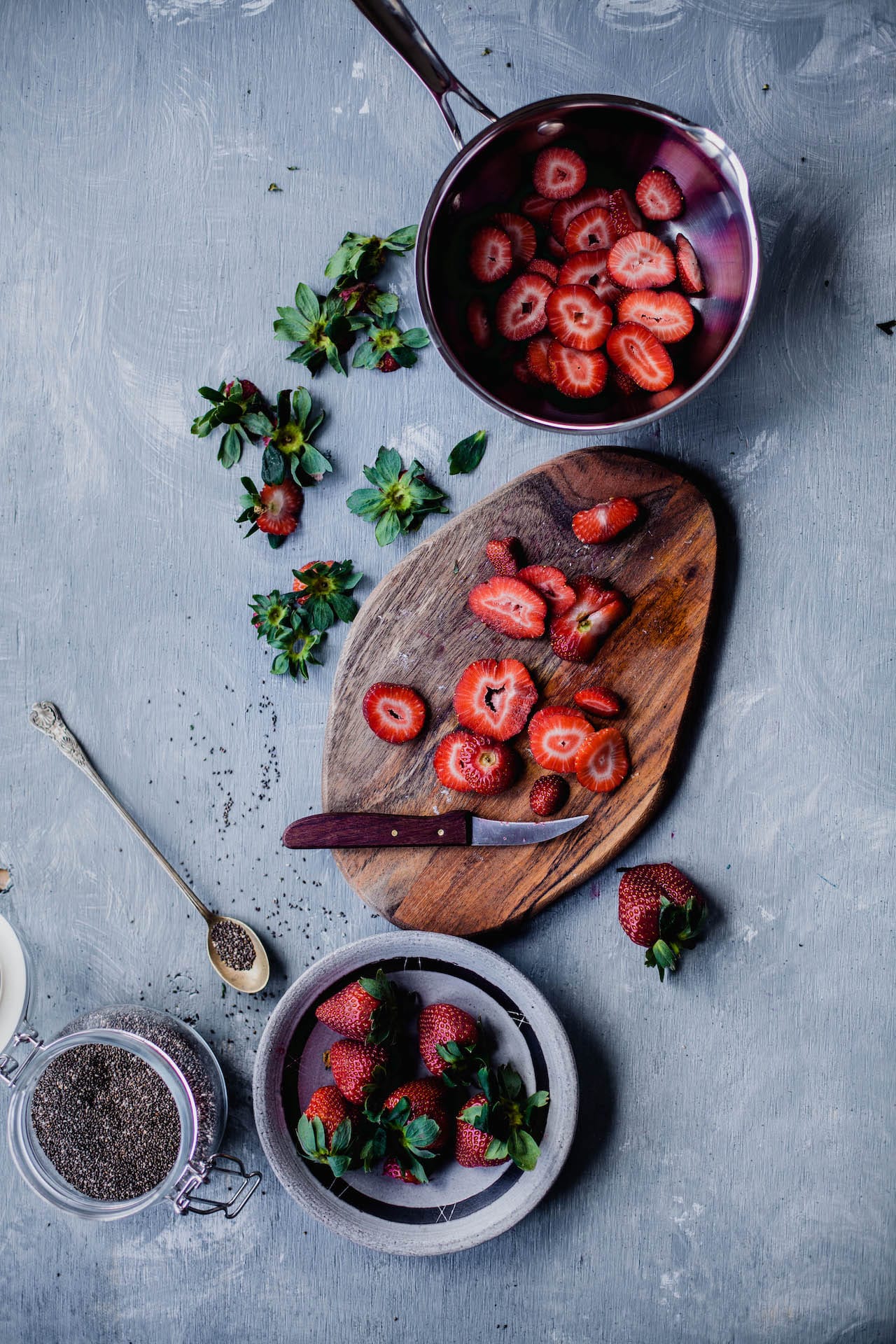 Strawberry Chia Compote | Playful Cooking