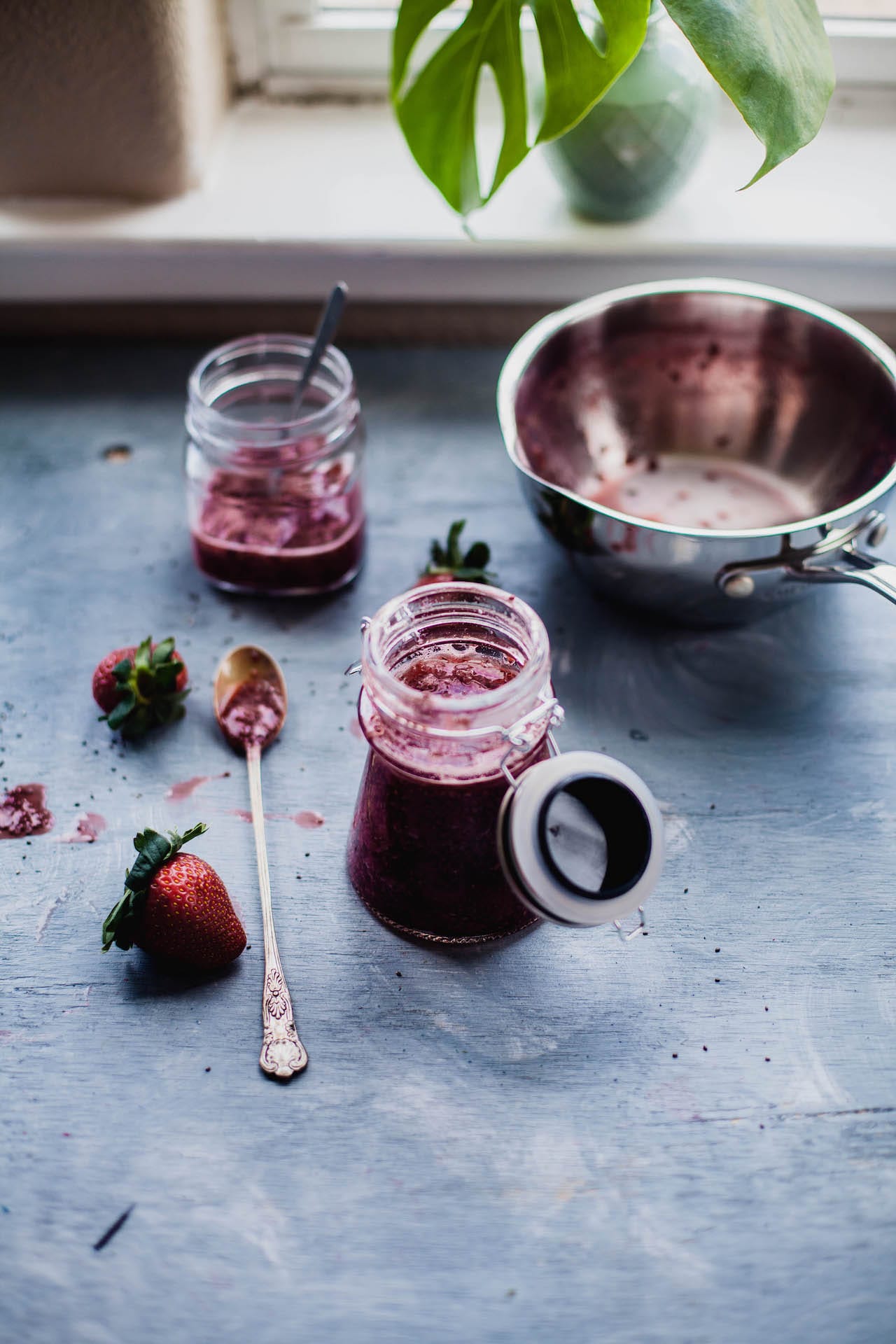 Strawberry Chia Compote | Playful Cooking