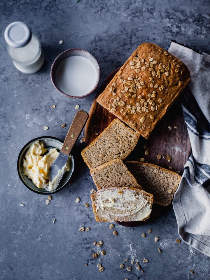 Flax And Oats Wheat Bread | Playful Cooking