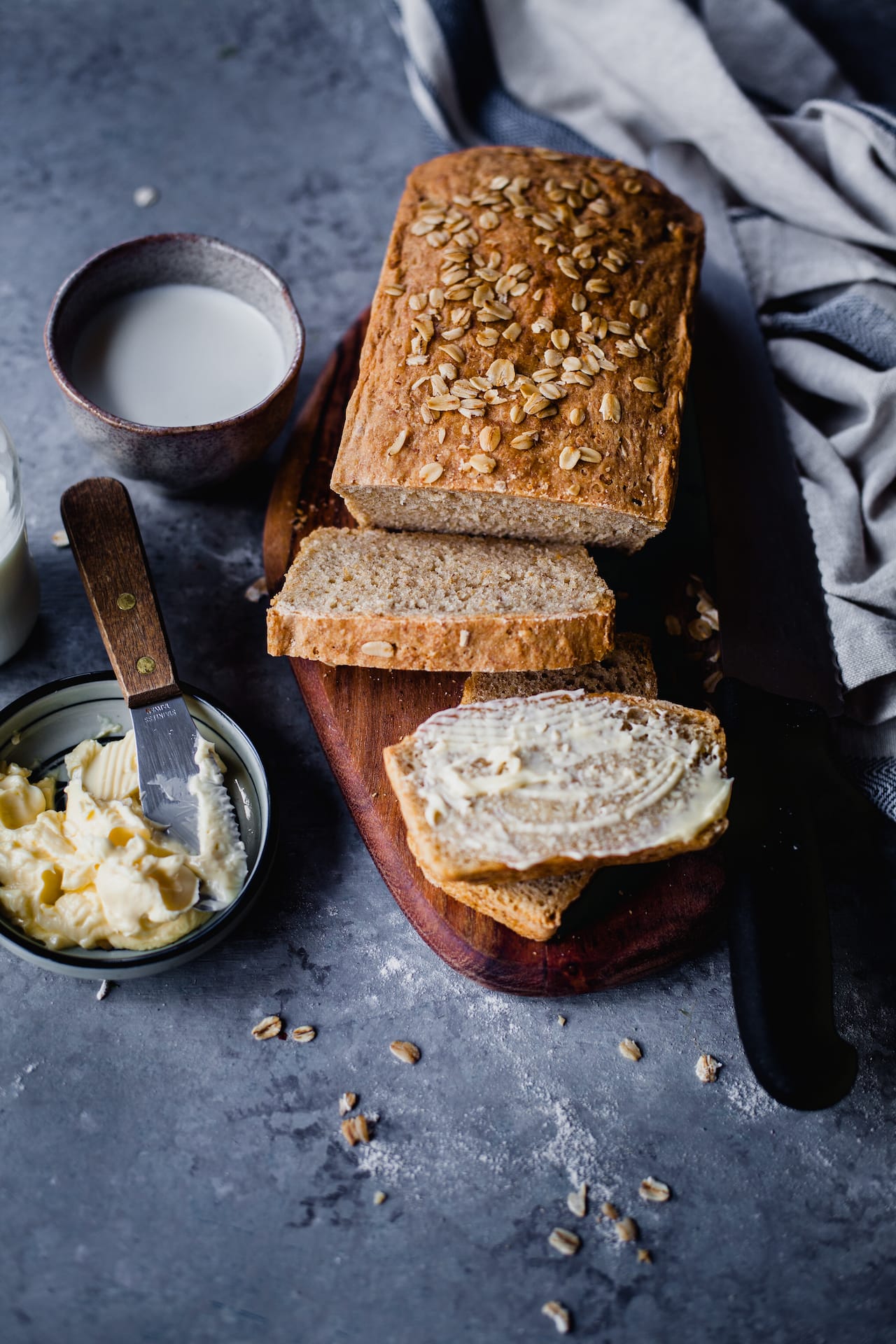 Flax And Oats Wheat Bread | Playful Cooking