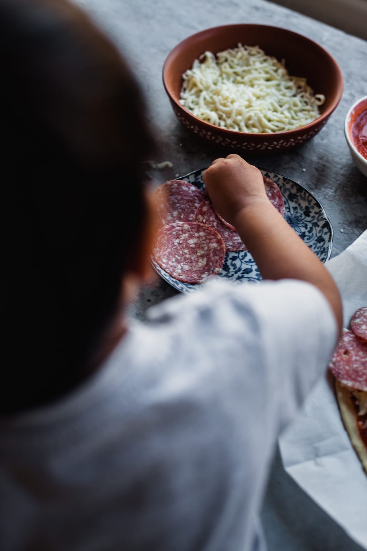 Spinach Kale Salami Pizza | Playful Cooking