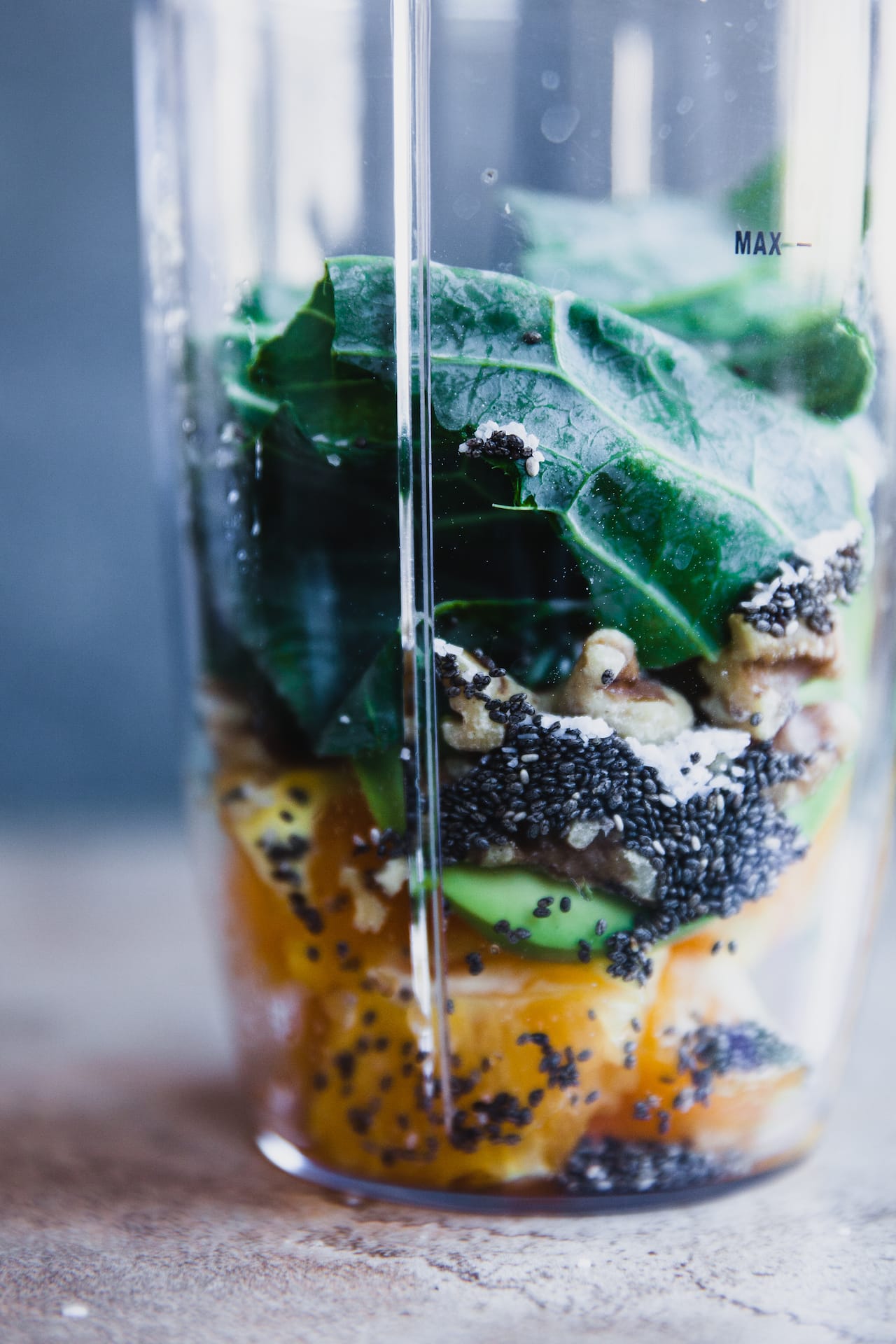 Avocado Collard Green Smoothie | Playful Cooking