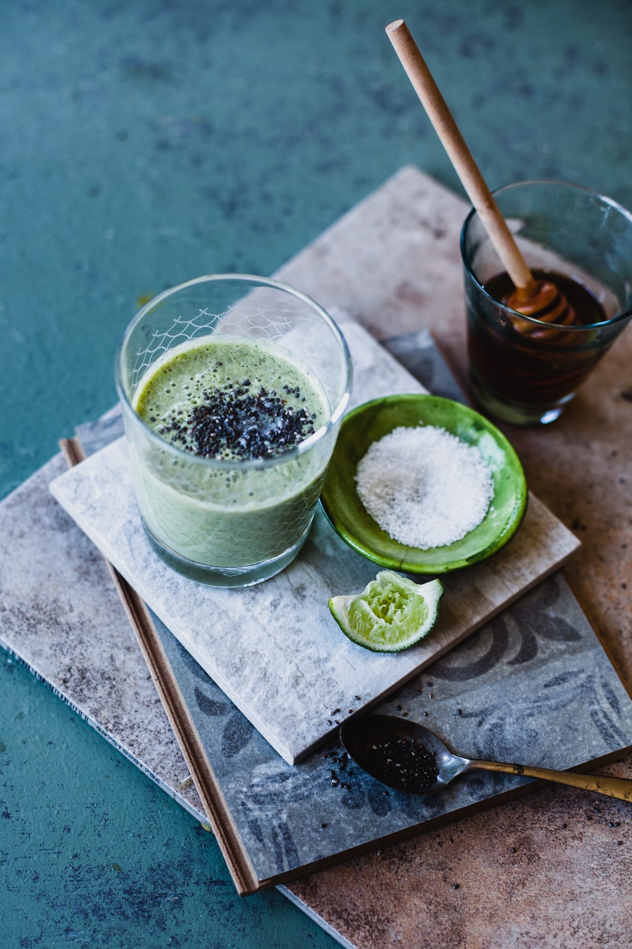 Avocado Collard Green Smoothie | Playful Cooking