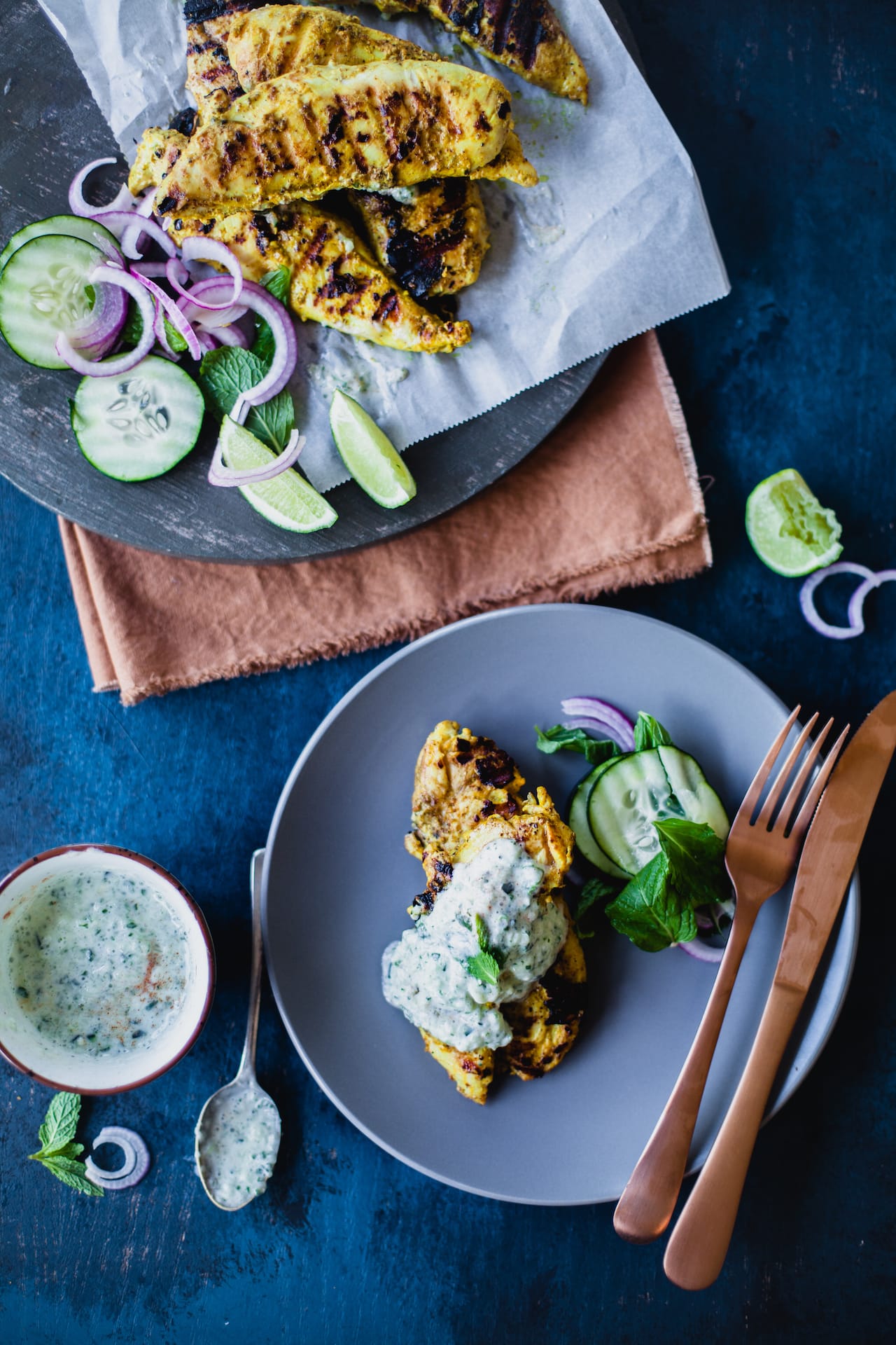 Garam Masala Grilled Chicken Tenders | Playful Cooking