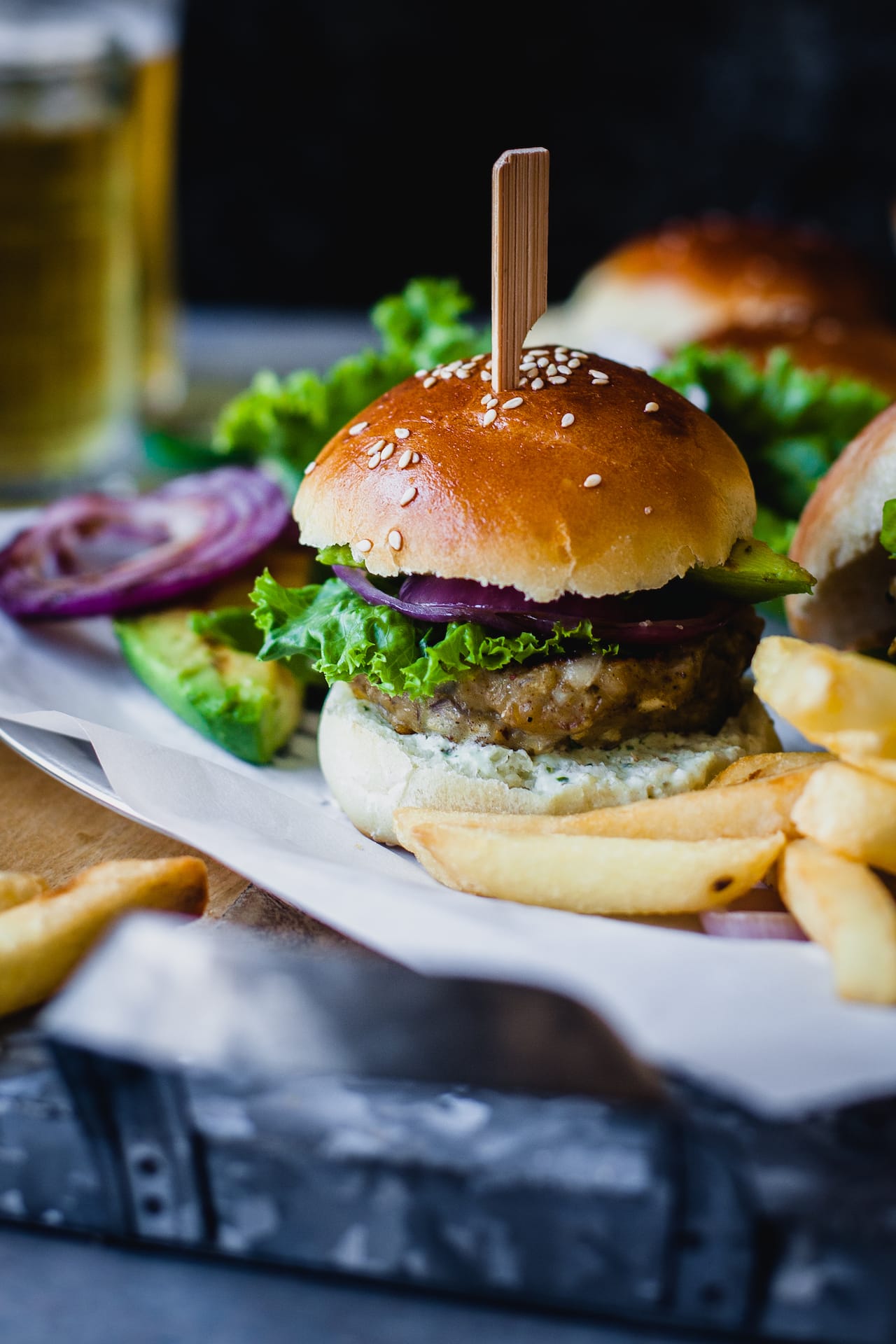 Indian Spiced Chicken Burger | Playful Cooking