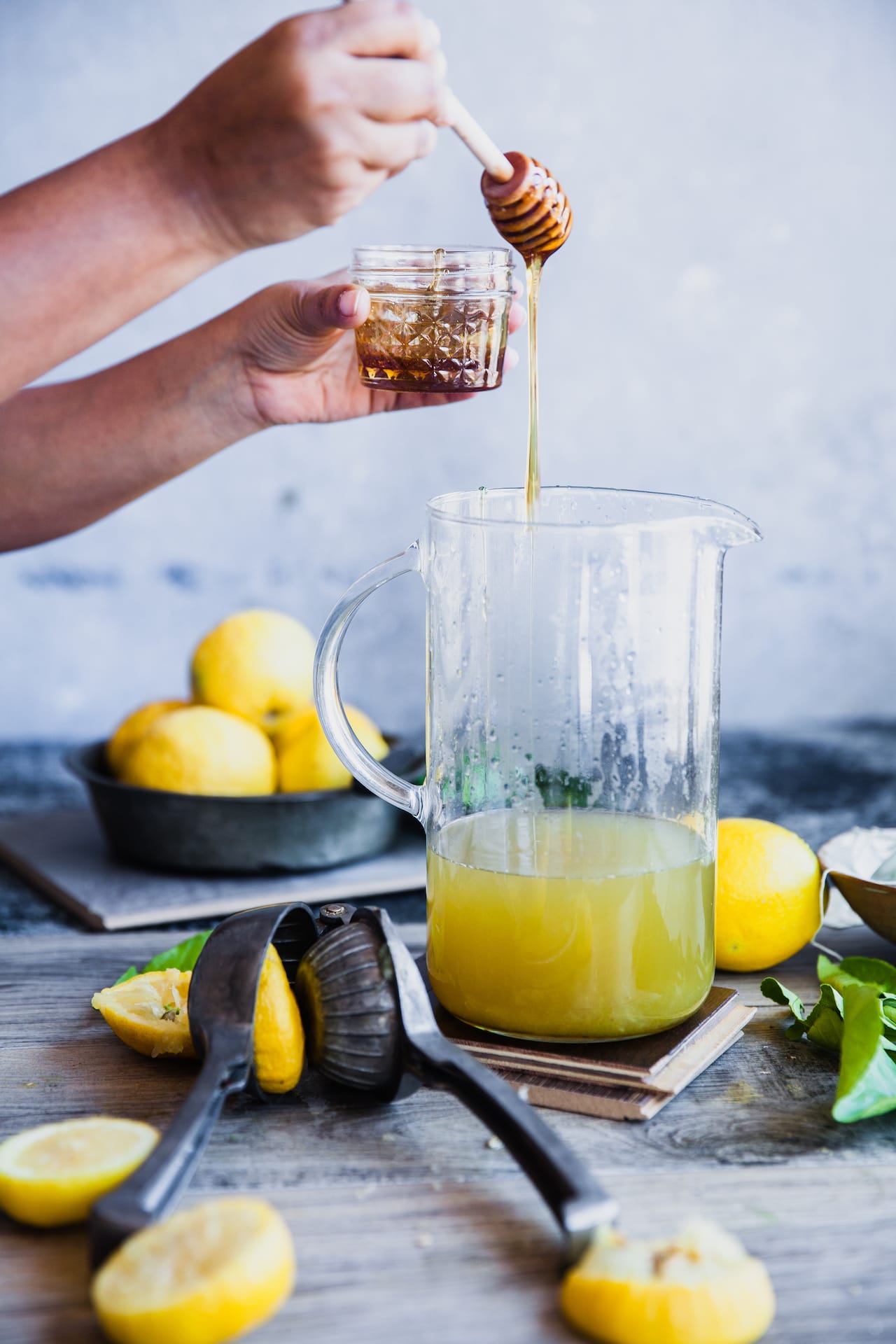 Green Tea Mint Lemonade | Playful Cooking