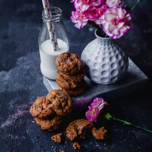 Almond Butterscotch Chips Cookies | Playful Cooking #flourless #cookies #almond